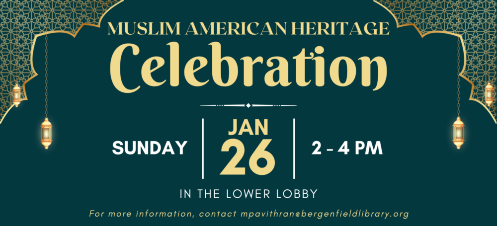 Muslim American Heritage Celebration Slider Graphic