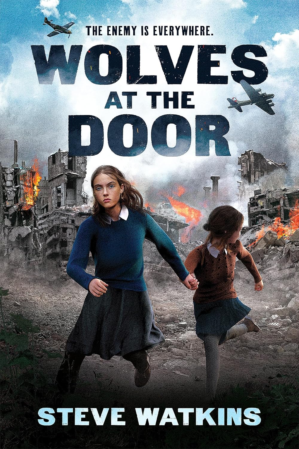 Cover for Wolves At The Door by Steve Watkins